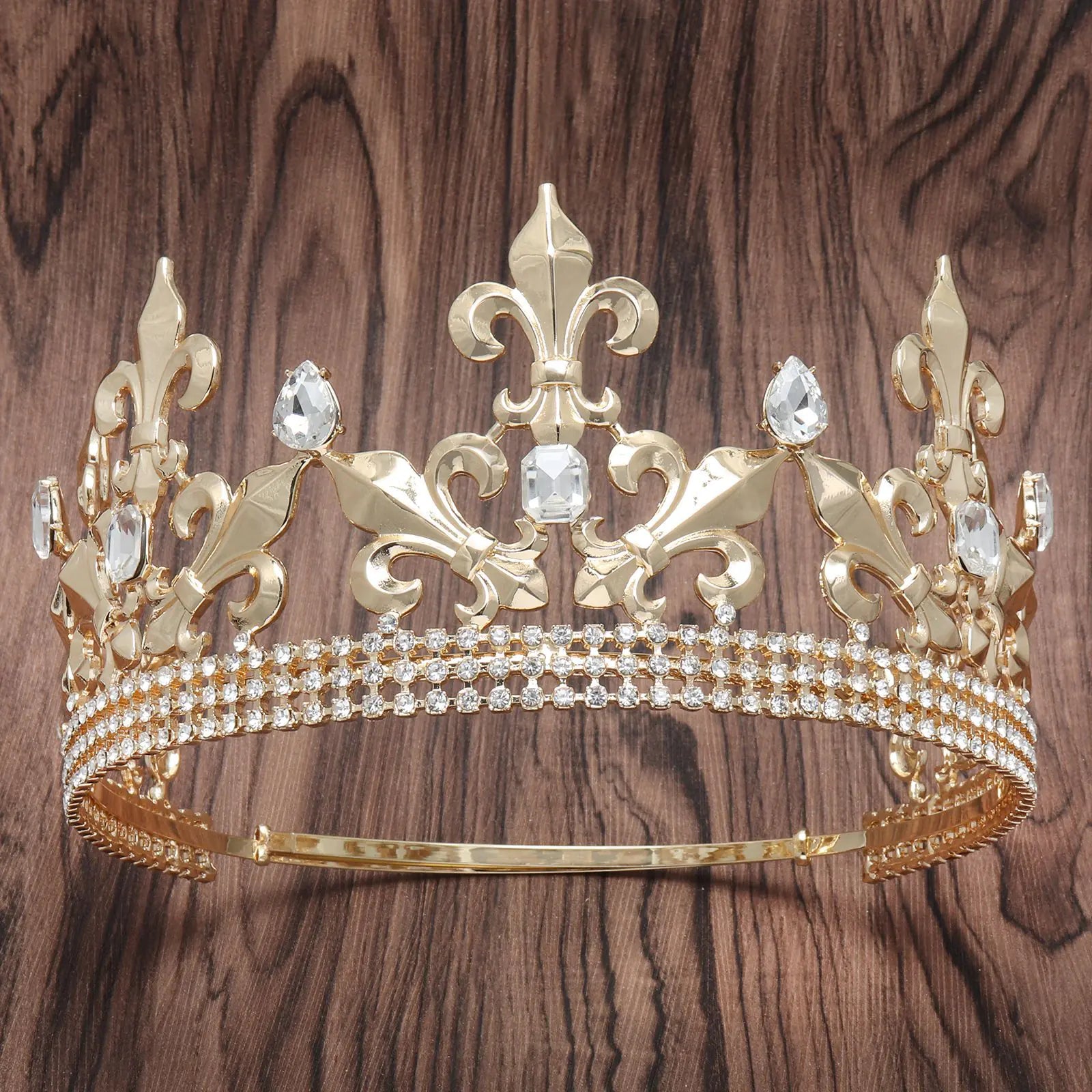 Adjustable Metal Crown for Men and Women Performance