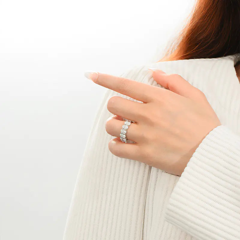 Sterling Silver Ring for Women's Fashion