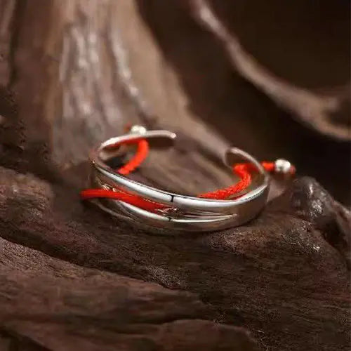 Animated Silver Couple Rings Set (Two-Dimensional)