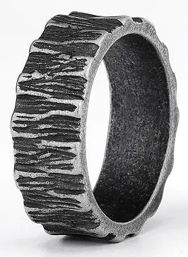 Titanium Steel Viking Pattern Ring for Men and Women