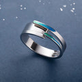Original Design Silver Couple Rings - Midsummer Night's Dream