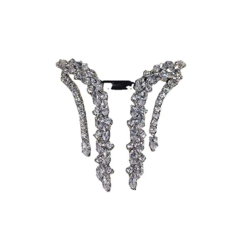 Zircon Diamond Luxury Bridal Wedding Ring & Bracelet