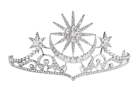 Bride Wedding Accessories Rhinestone Crown Headpiece
