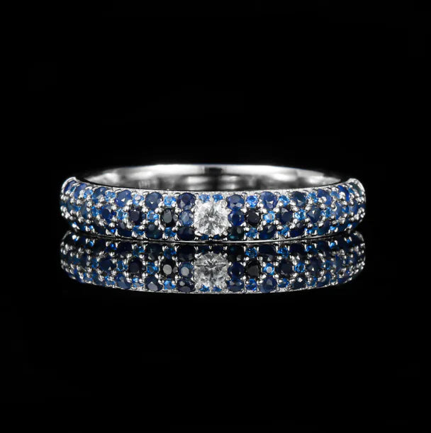 Natural Sapphire Ring - Original Design Luxury Jewelry