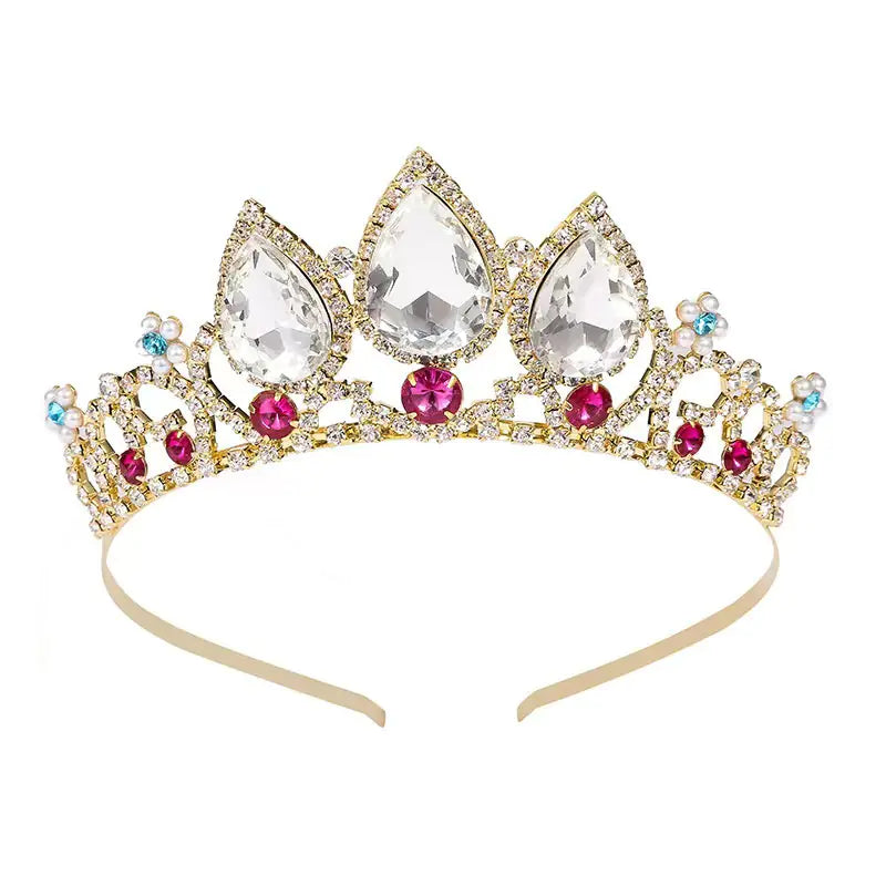 Women's Crystal Crown Headband for Kids (Wholesale)