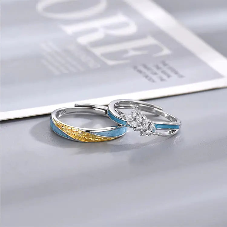 Adjustable Wheat Ring for Men and Women Fashion
