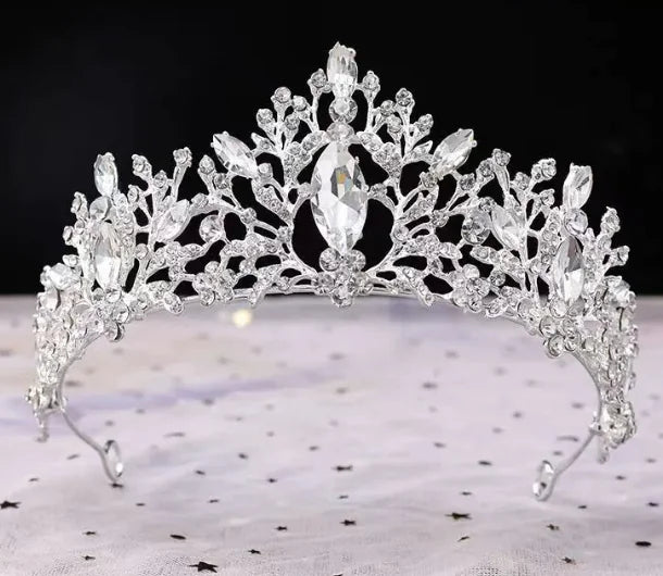 Bridal Crown Crystal Hair Band