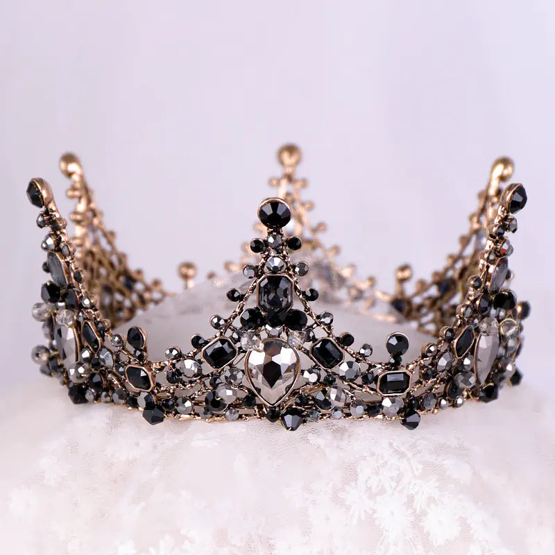 Baroque Vintage Crown for Birthdays and Performances