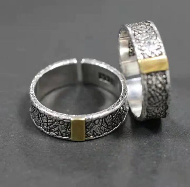 High-End Men's Taiyin Food Ring - Original Design