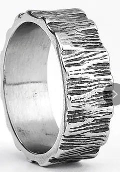 Titanium Steel Viking Pattern Ring for Men and Women