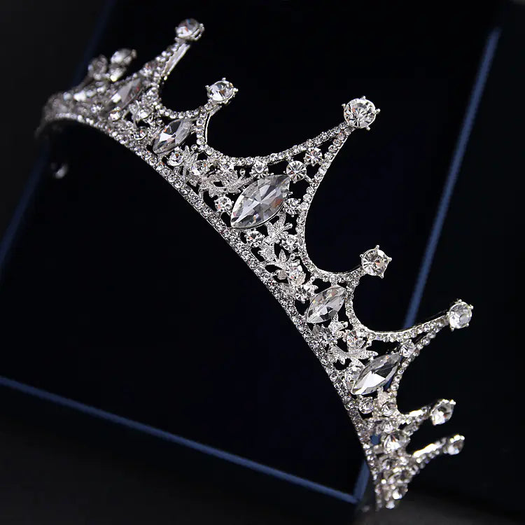 Korean Princess Crown Headpiece for Brides and Queens