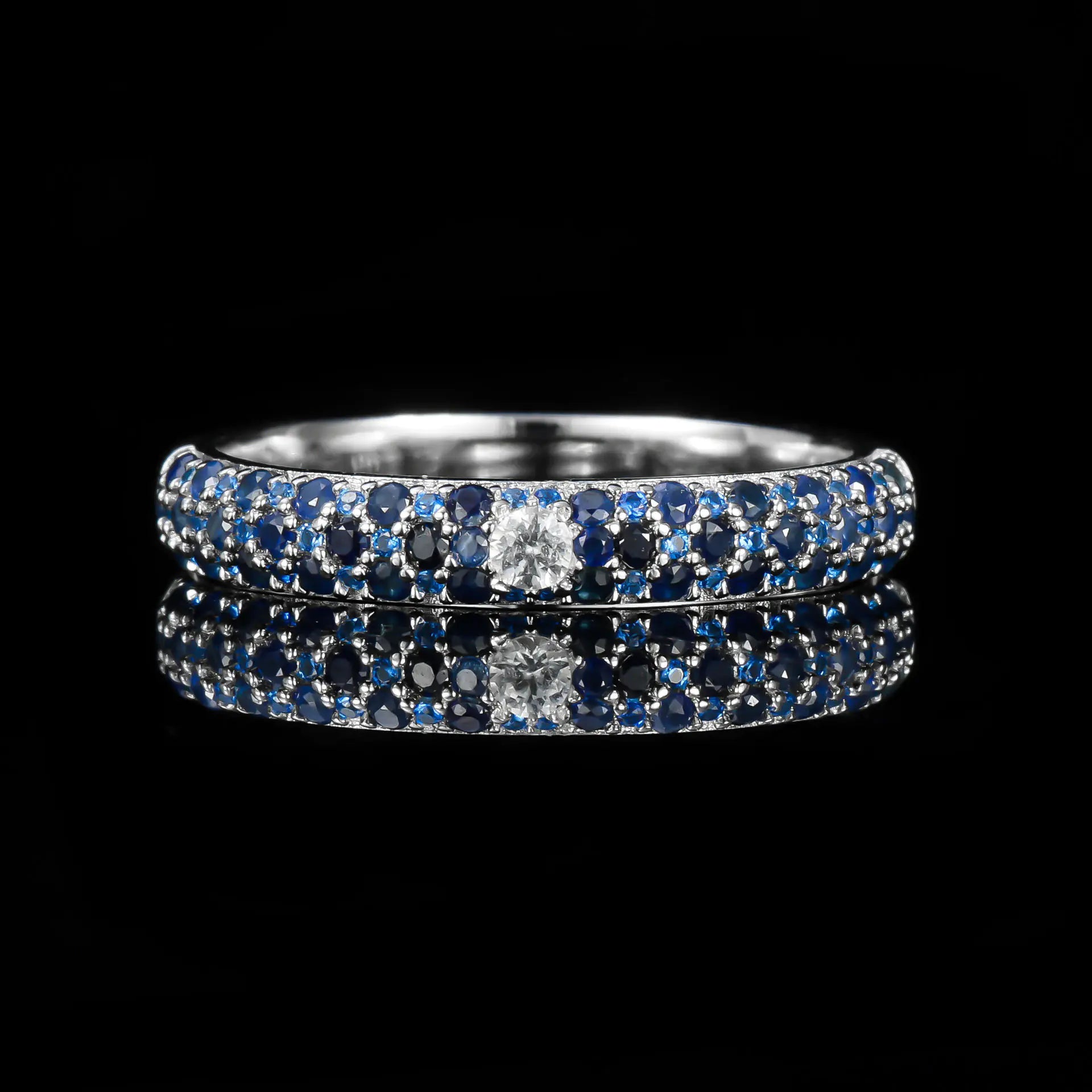 Natural Sapphire Ring - Original Design Luxury Jewelry